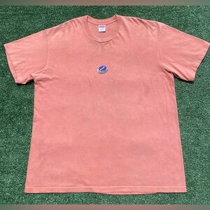 Supreme Bottle Cap Terracotta Distressed T-Shirt Men’s Size XL USA Made